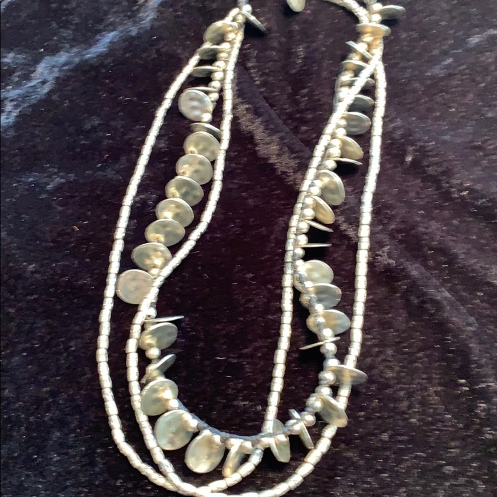 Silver necklace